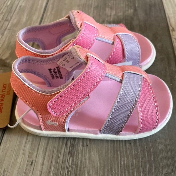 See Kai Run Shoes See Kai Run Girls Pinkcoral Sandals Size 6 Nwt